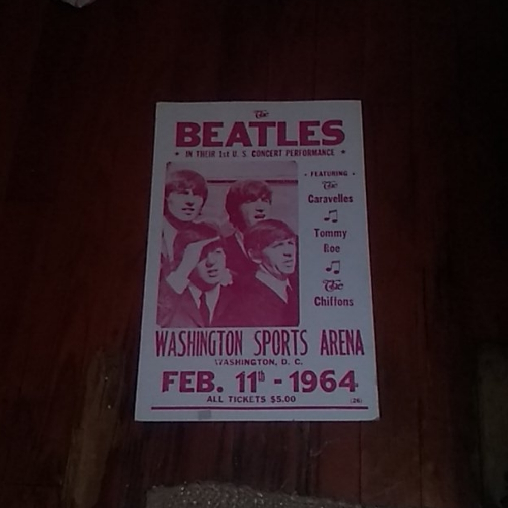 1 RARE Beatles Poster